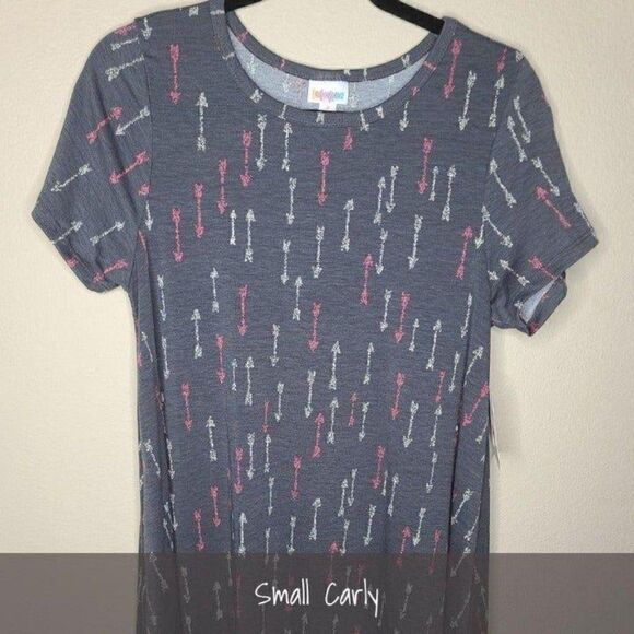 LuLaRoe Carly Dress S NWT Arrows - Picture 1 of 2